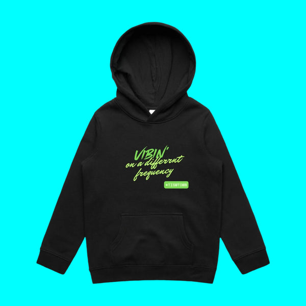 Vibin’ on a Different Frequency – Kids Hoodie