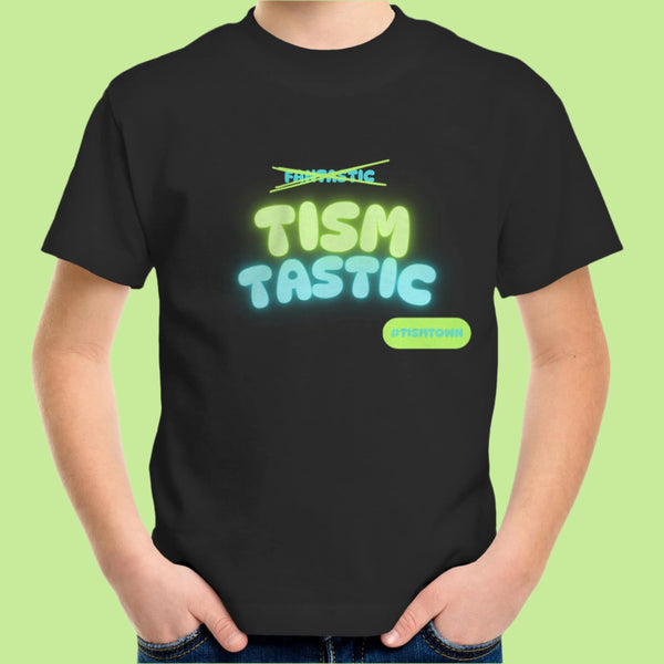 Tismtastic (Fantastic) – Kids Tee Green Print
